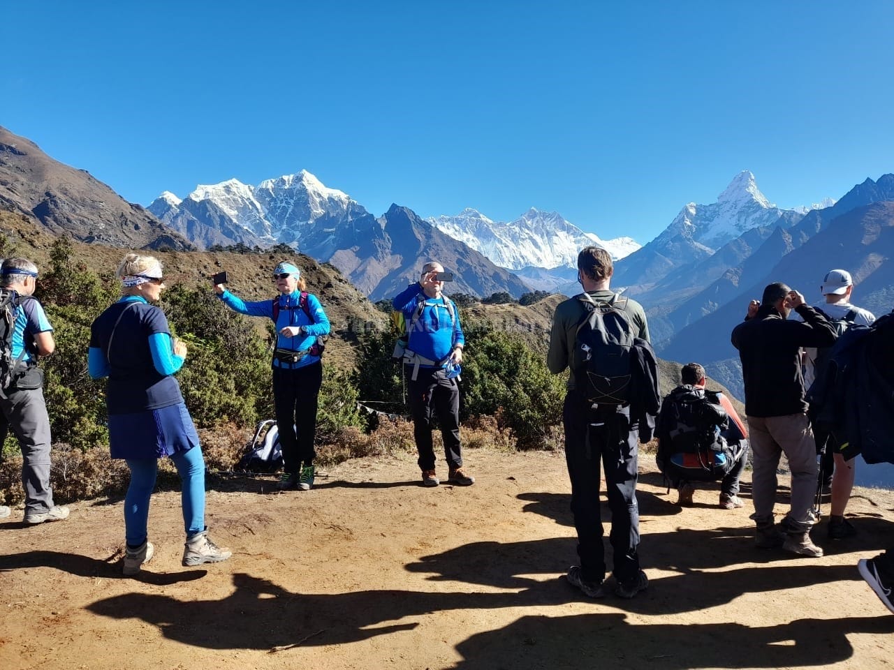 Everest Base Camp Trek 1-Trekking Team Group