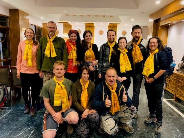 Farewell Nepal-Trekking Team Group 10