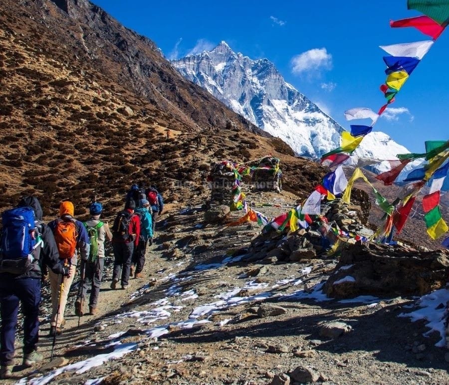 Gay Trek to Everest Base Camp Nepal - Trekking Team Group
