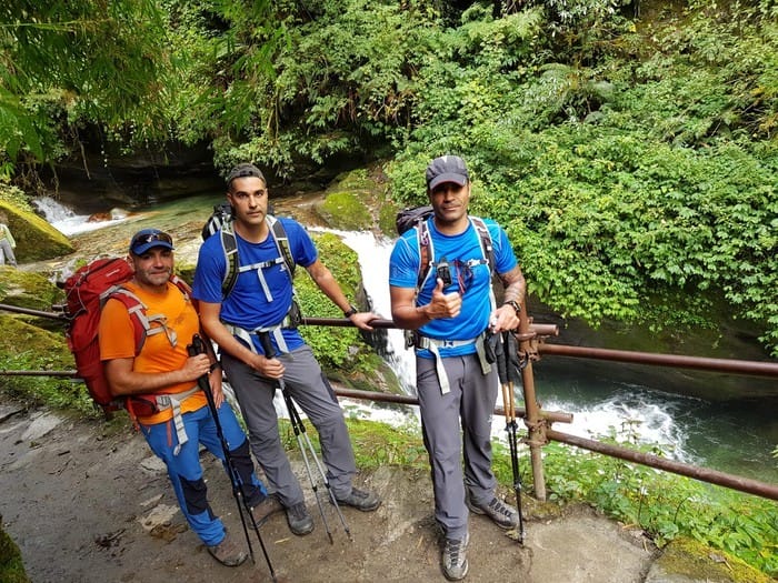 Ghorepani Poonhill trek-Water falls-Trekking Team Group