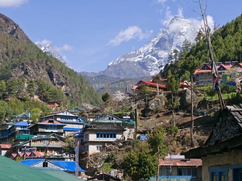 Monjo Village Itinerary - Everest Base Camp Trek Nepal - Trekking Team Group