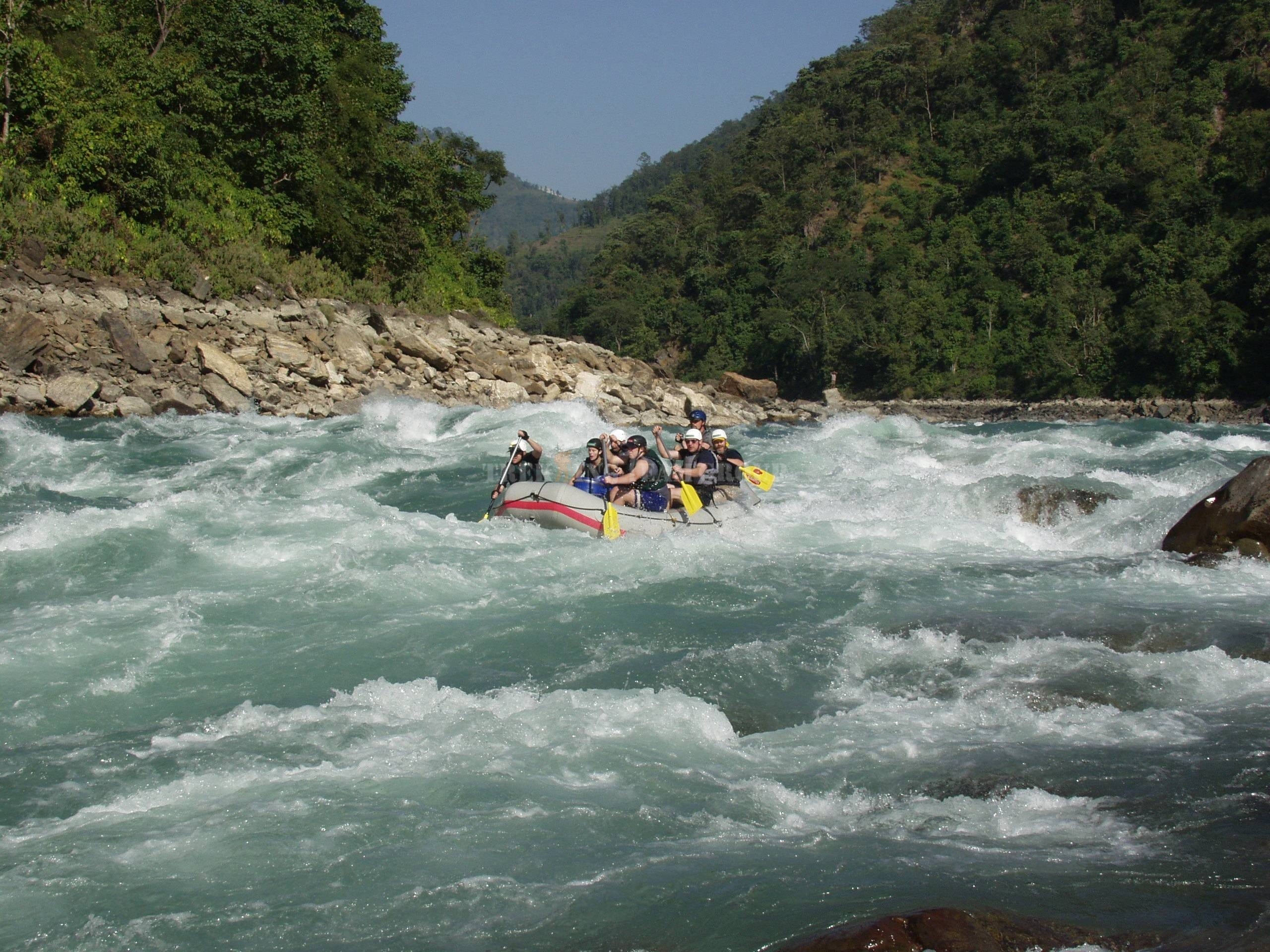 Rafting in Nepal-Trekking Team Group