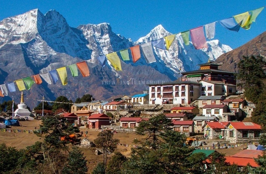 Tengboche Monastery Itinerary - Everest Base Camp Trek Nepal - Trekking Team Group