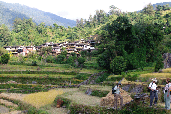 Thannchok-village