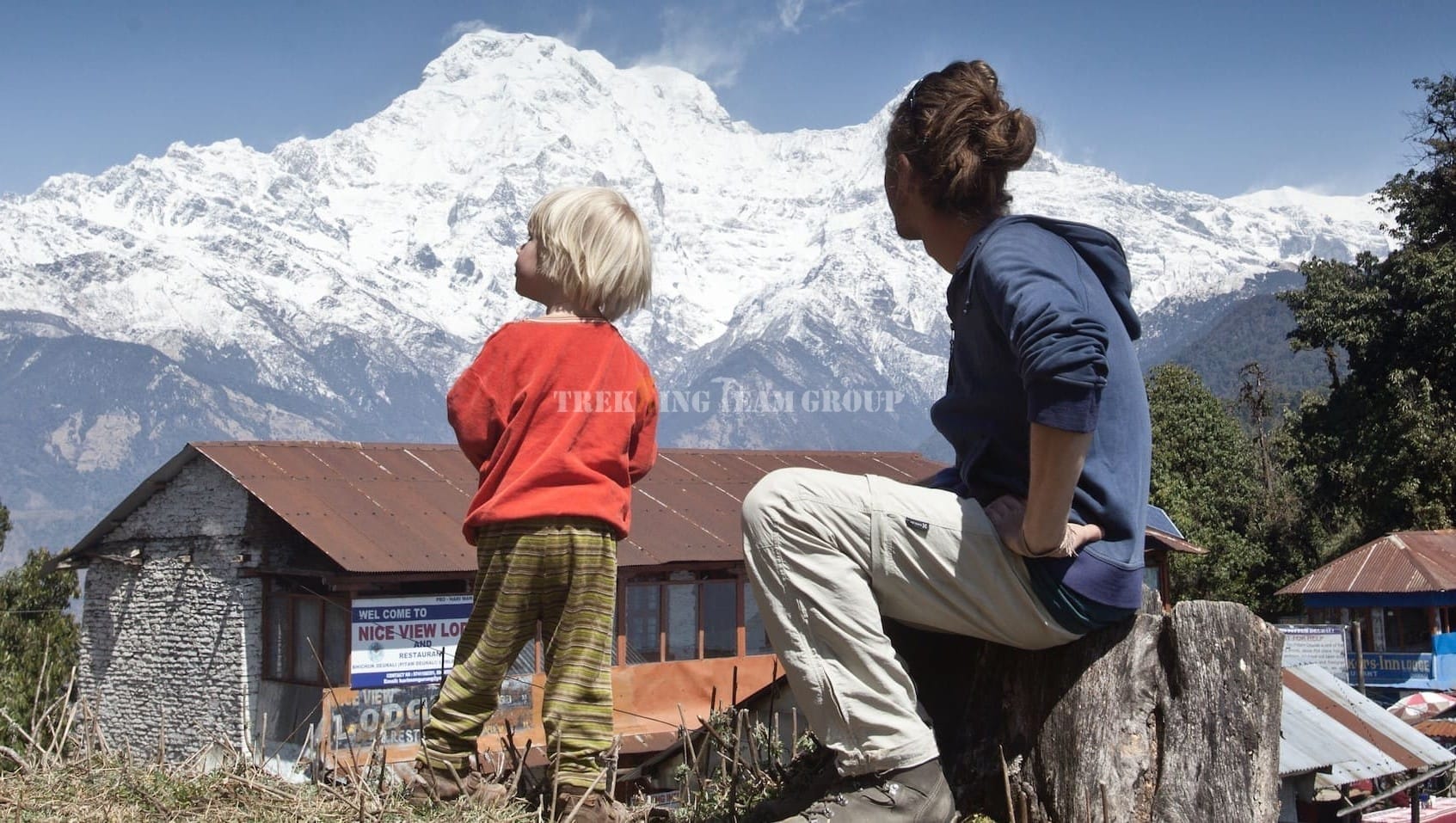 Family Holidays Nepal - Trekking Team Group Banner